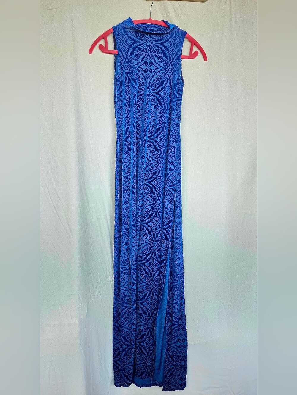BlackMilk Burned Velvet Neptune Reaper Dress
